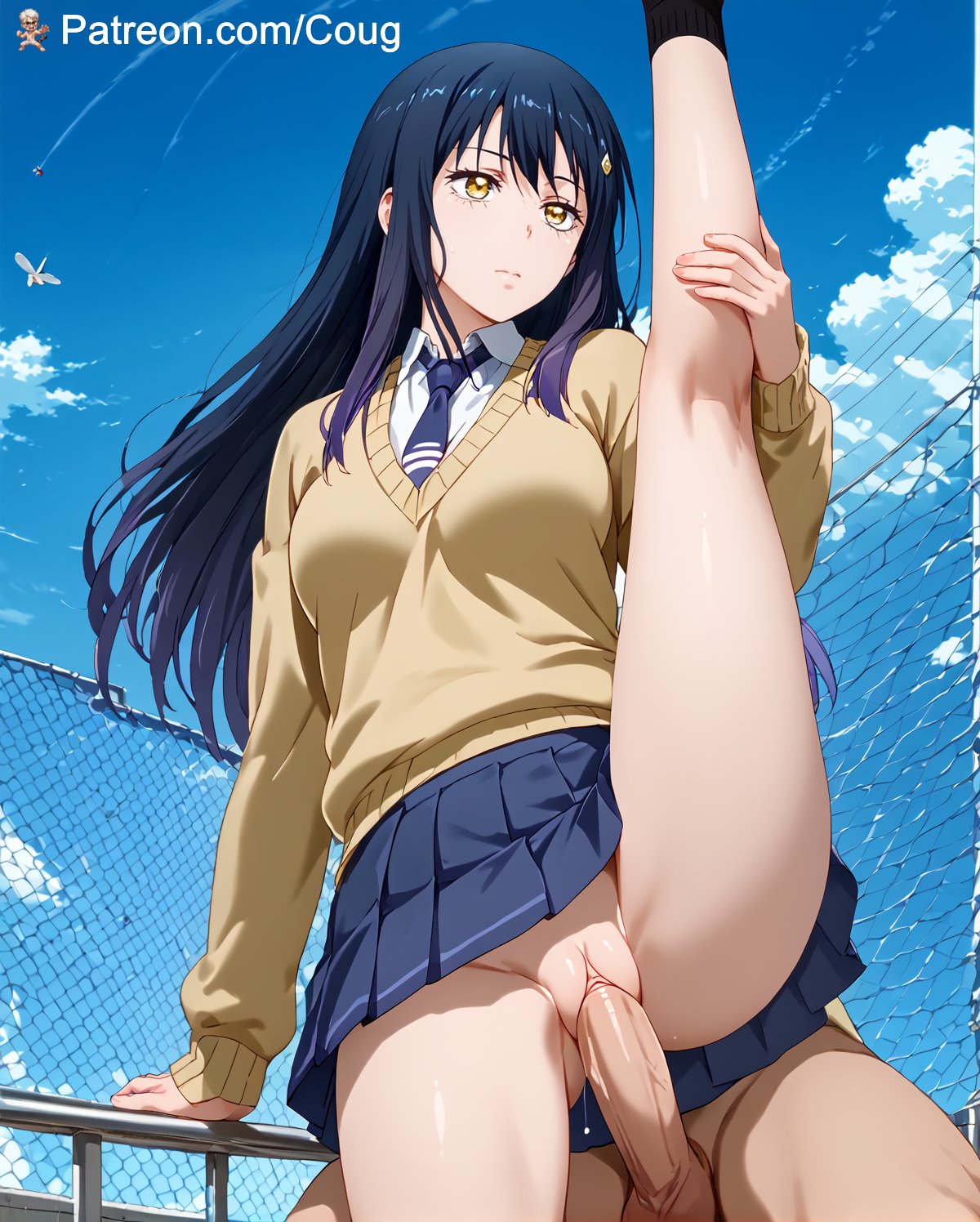 Yotsuya Miko (Mieruko-Chan) Rule 34 Image