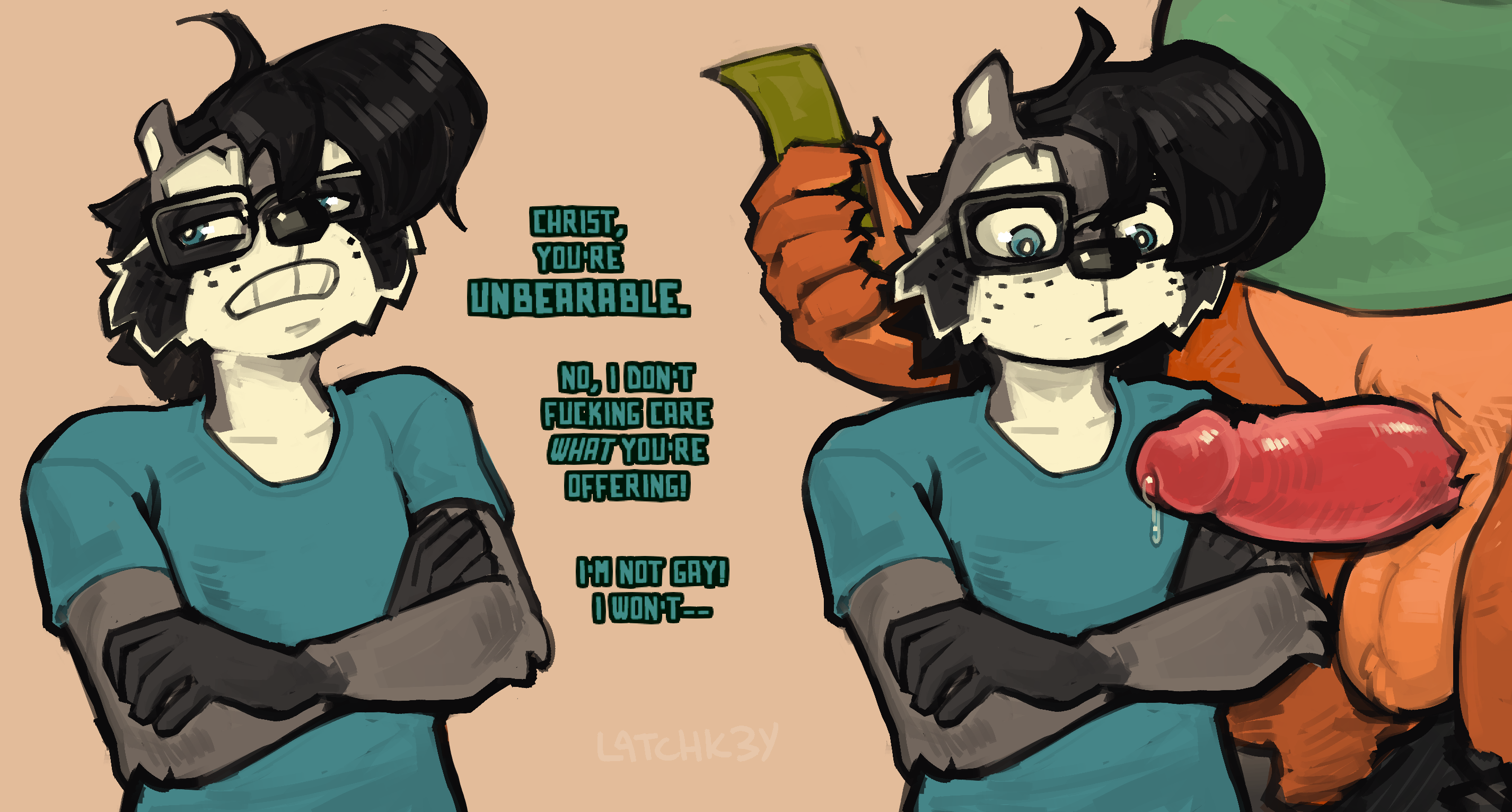 Evan (Latchk3y) Rule 34 Image