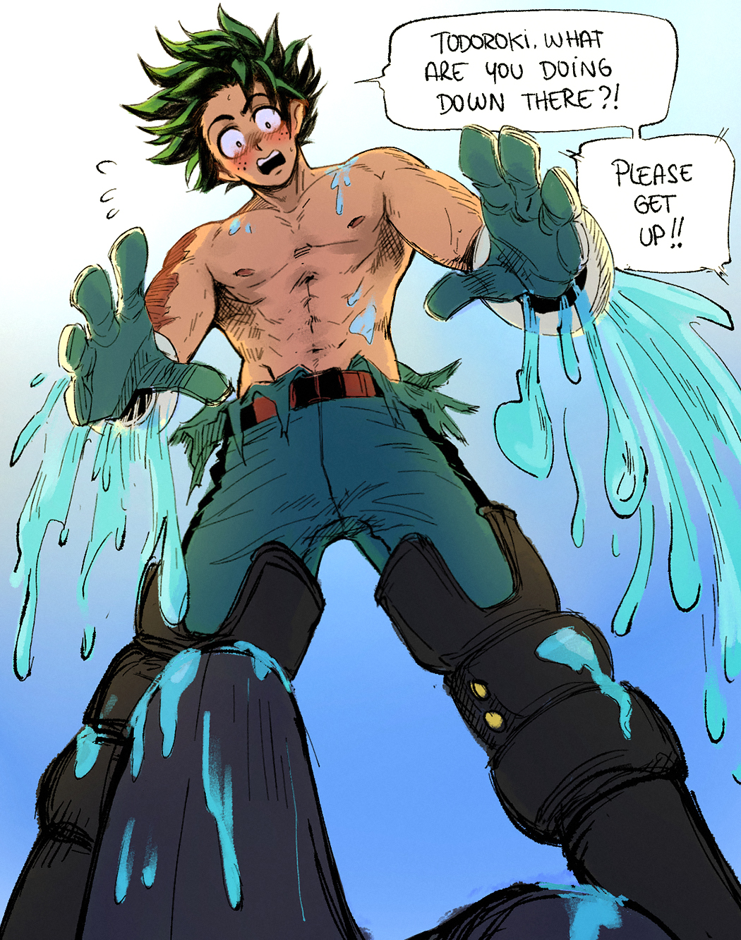 Midoriya Izuku (Boku No Hero Academia) Rule 34 Image