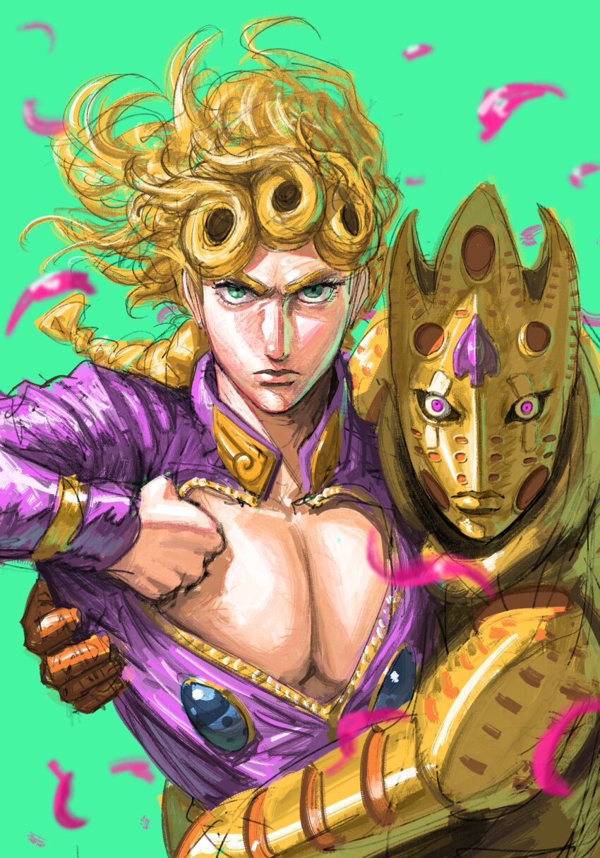 Giorno Giovanna (Gold Experience Requiem) Rule 34 Image