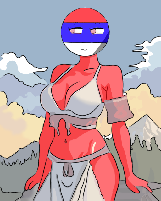 Serbia (Countryhumans) Rule 34 Image