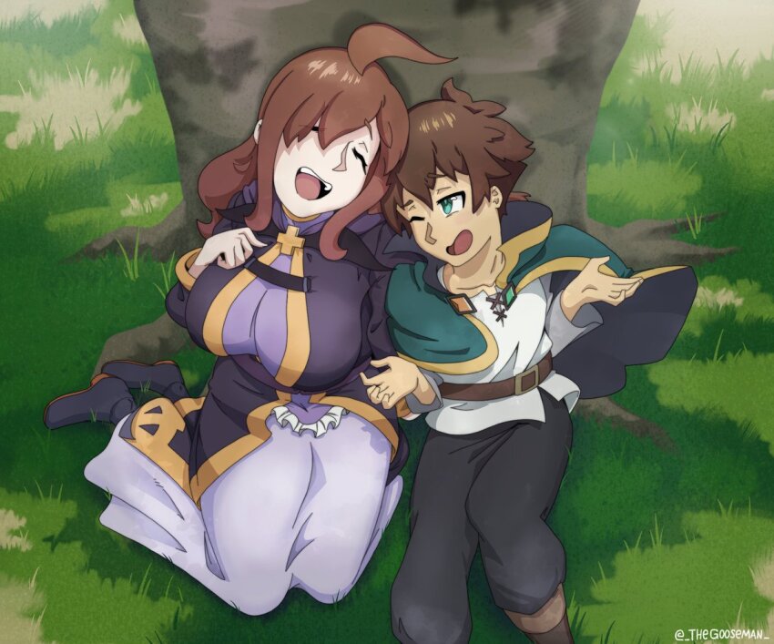 Satou Kazuma (Kono Subarashii Sekai Ni Shukufuku Wo!) Rule 34 Image
