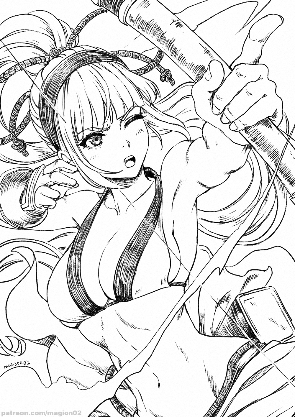 Majikina Mina (Samurai Spirits) Rule 34 Image