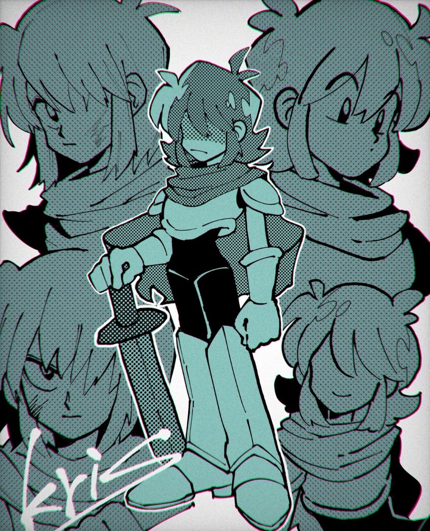 Kris (Deltarune) Rule 34 Image