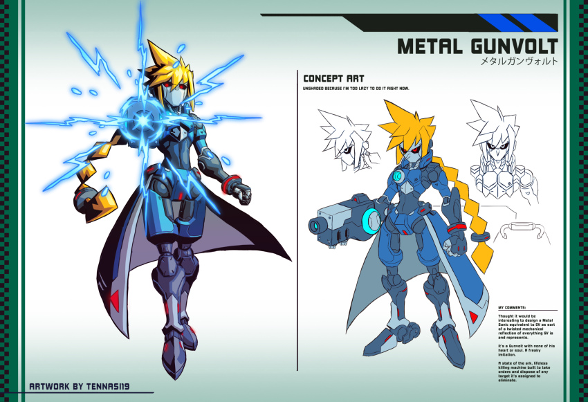 Azure Striker Gunvolt Rule 34 Image