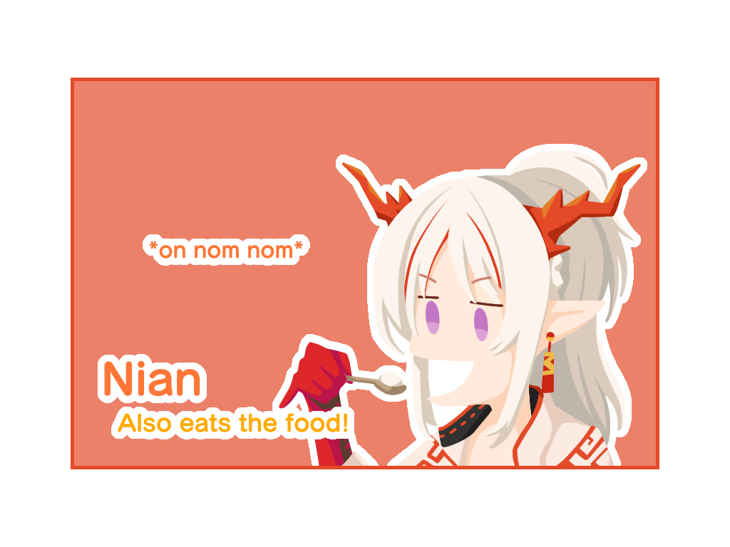 Nian (Arknights) Rule 34 Image