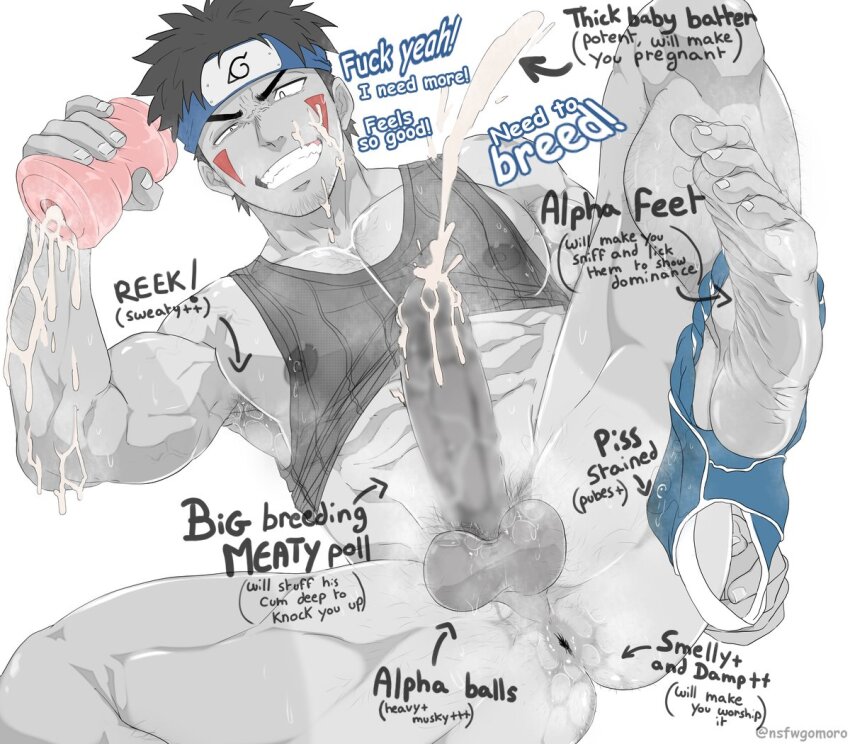 Inuzuka Kiba (Naruto (Series)) Rule 34 Image