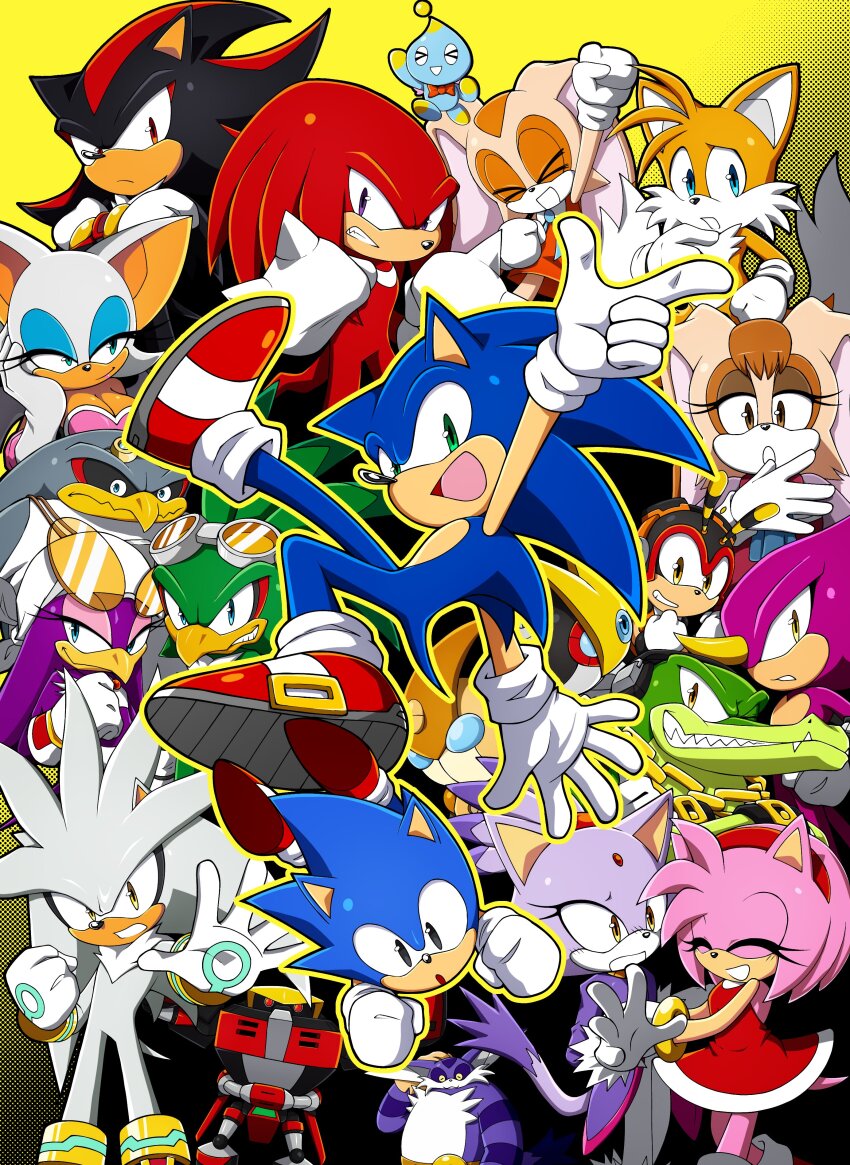 Amy Rose (Emerl (Sonic)) Rule 34 Image