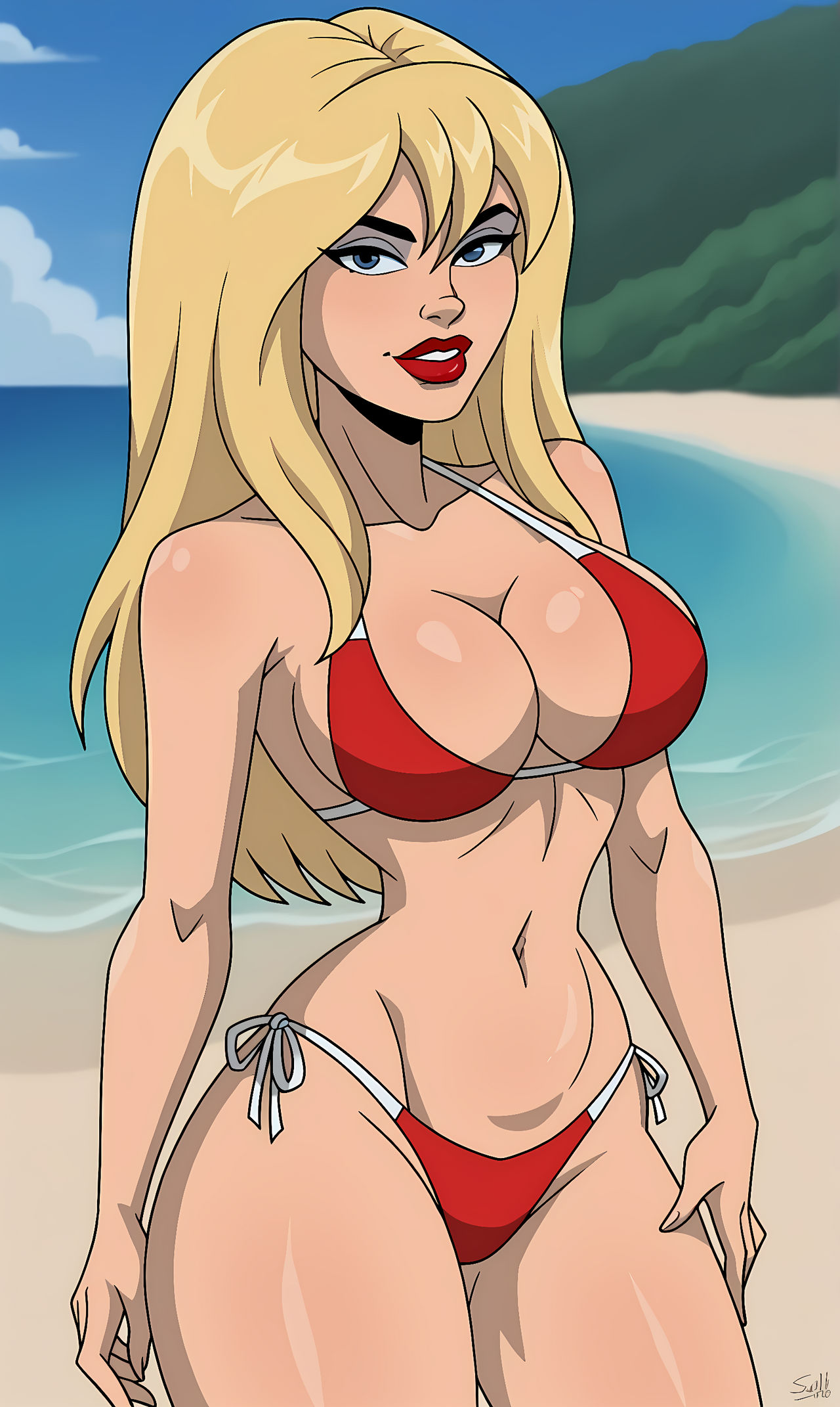 Erotica Jones (Stripperella) Rule 34 Image
