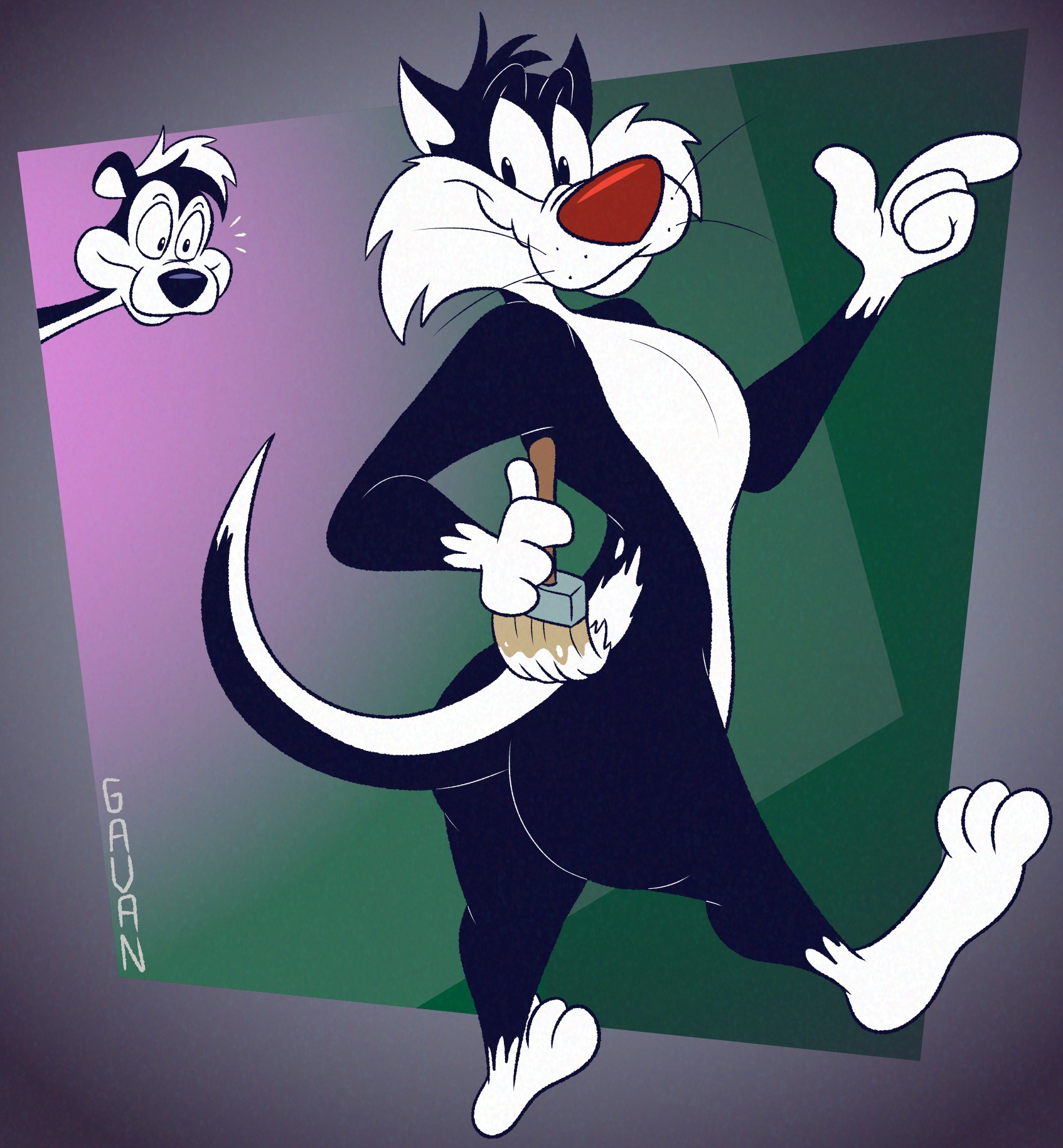 Pepe Le Pew (Looney Tunes) Rule 34 Image