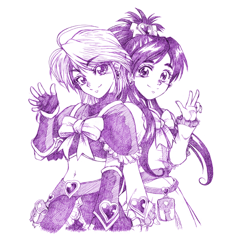 Cure Black (Futari Wa Precure) Rule 34 Image