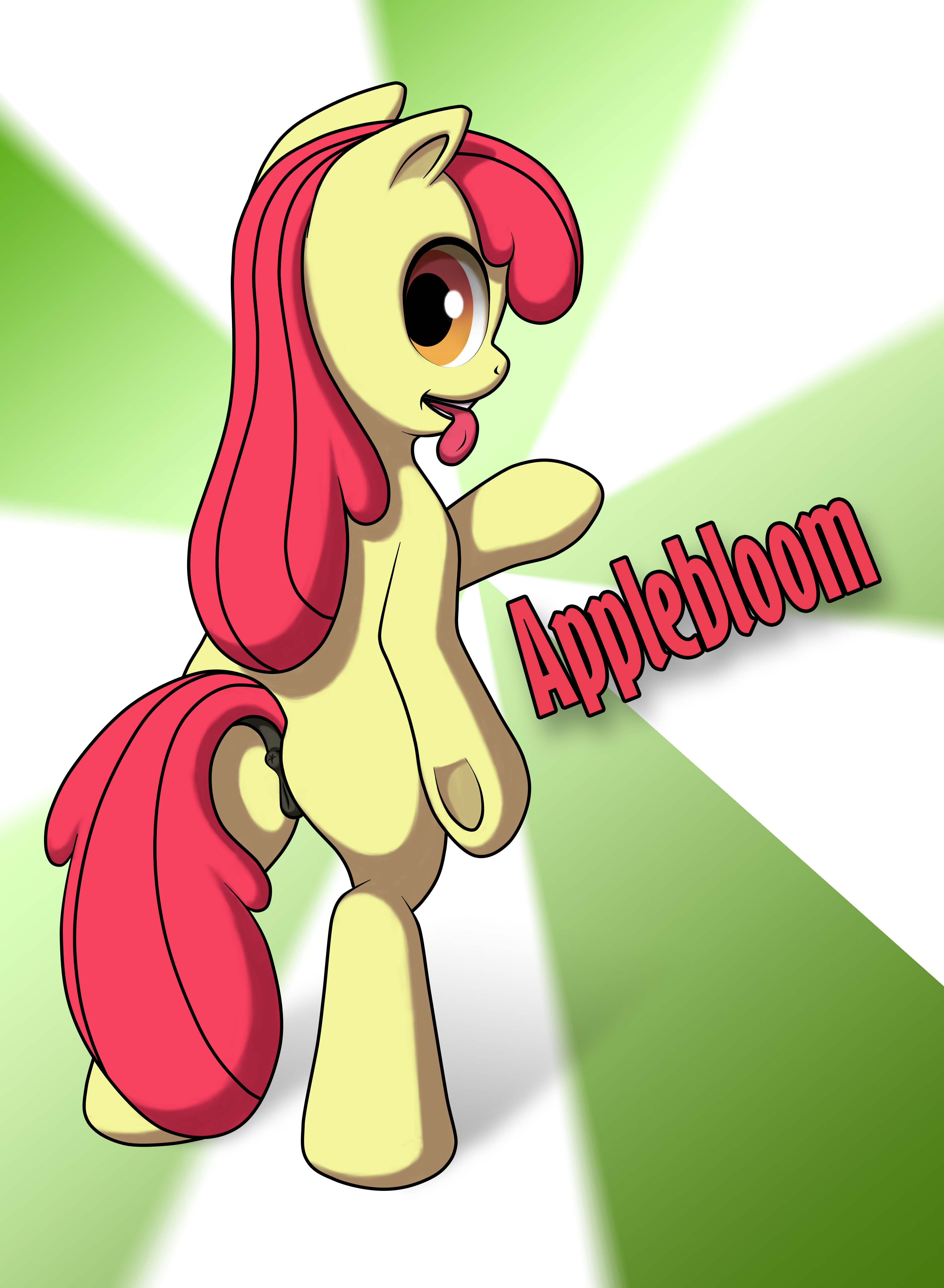 Apple Bloom (Mlp) Rule 34 Image