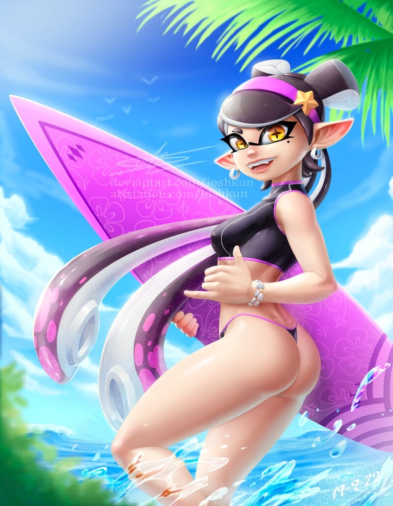 Callie (Splatoon) Rule 34 Image
