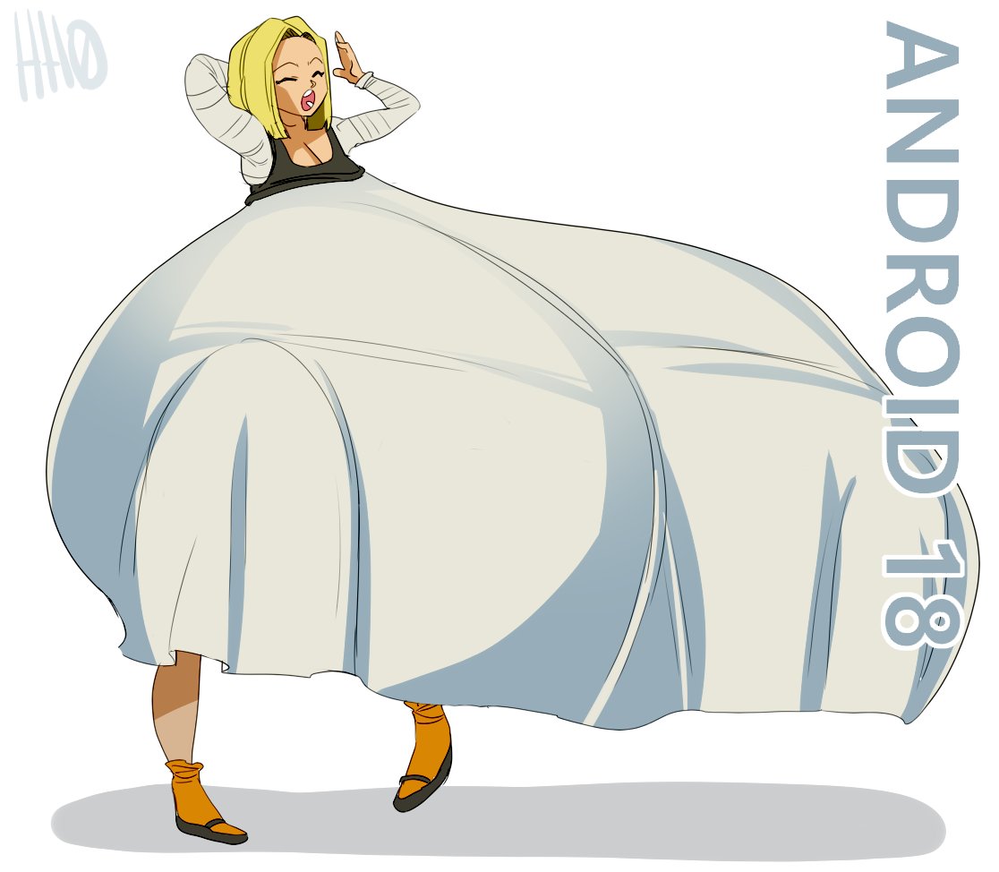 Android 18 (Dragon Ball) Rule 34 Image