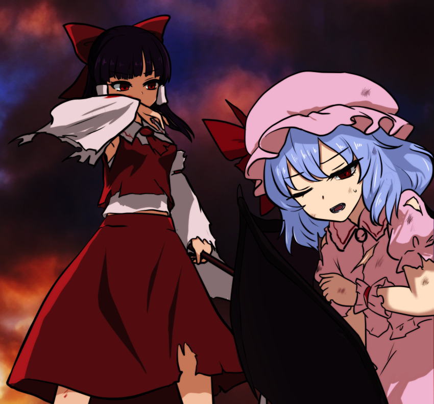 Hakurei Reimu (Embodiment Of Scarlet Devil) Rule 34 Image