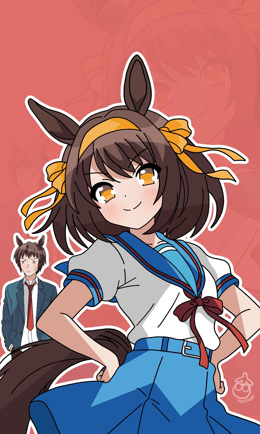 Kyon (Suzumiya Haruhi No Yuuutsu) Rule 34 Image