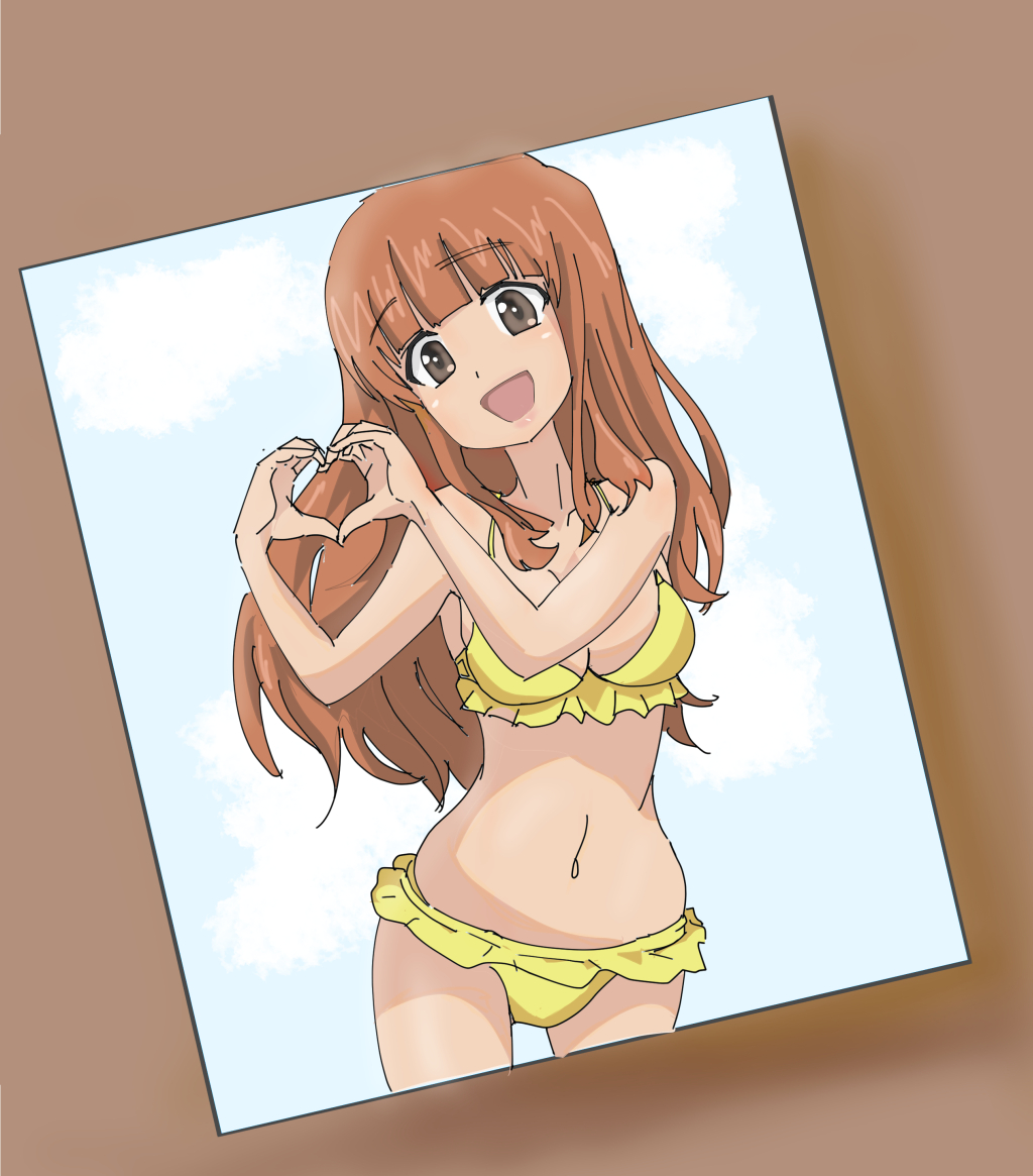 Takebe Saori (Girls Und Panzer) Rule 34 Image
