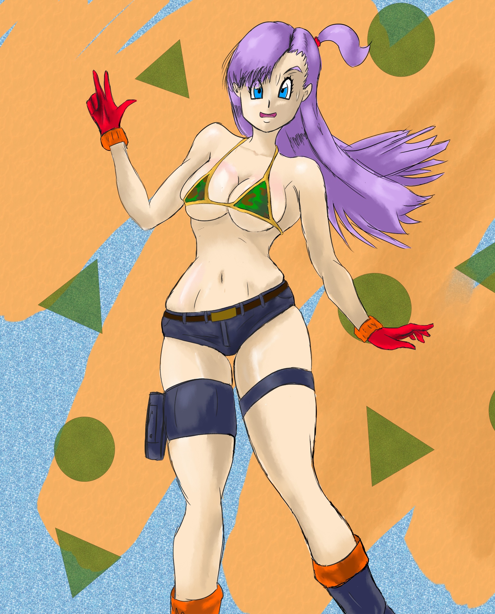 Bulma Briefs (Dragon Ball) Rule 34 Image