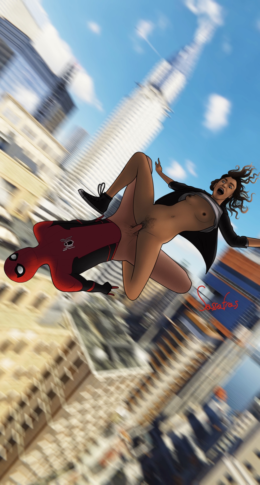 Michelle Jones (Marvel) Rule 34 Image