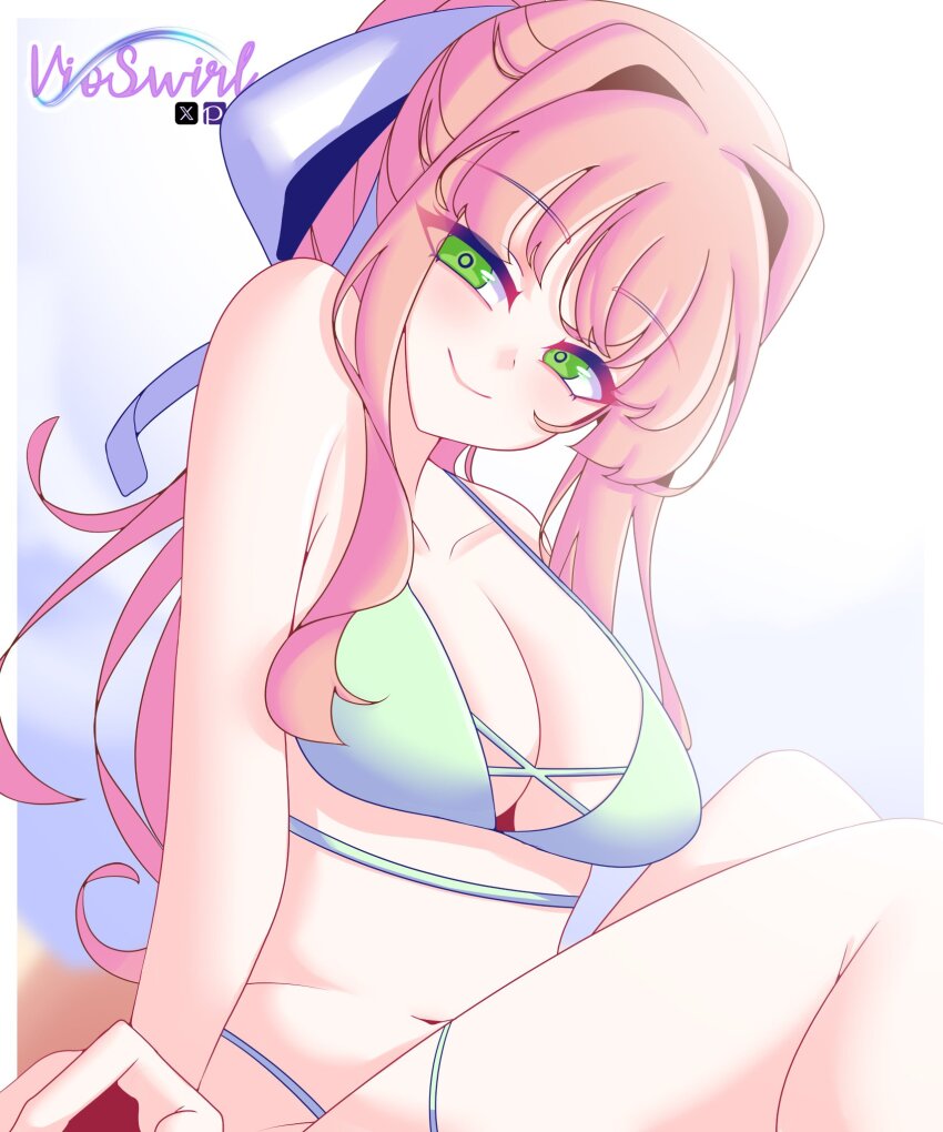 Monika (Doki Doki Literature Club) Rule 34 Image