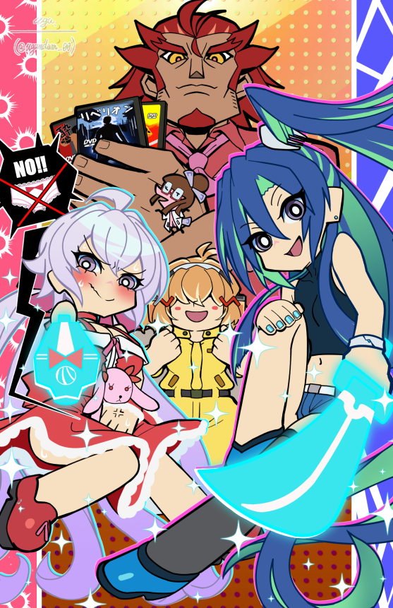 Kazanari Genjuurou (Panty &Amp; Stocking With Garterbelt) Rule 34 Image