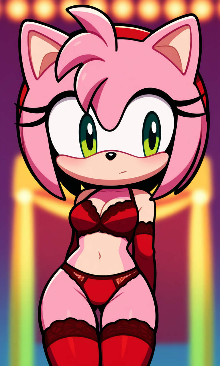 Amy Rose (Sonic (Series)) Rule 34 Image