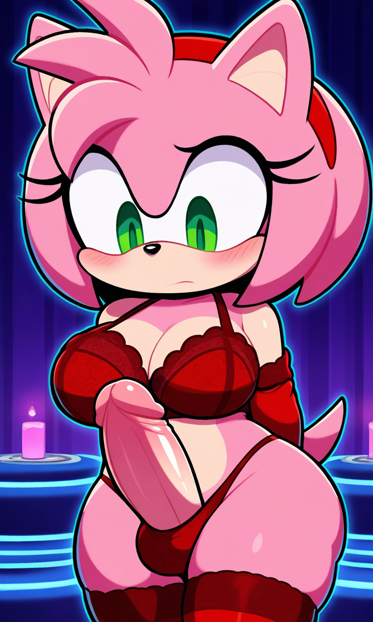 Amy Rose (Sonic (Series)) Rule 34 Image