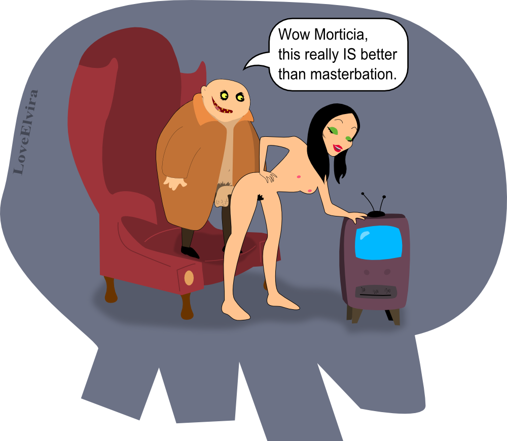 Morticia Addams (The Addams Family) Rule 34 Image