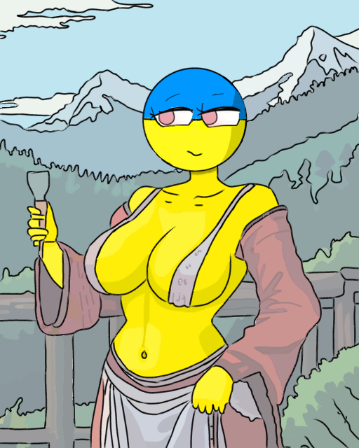 Ukraine (Countryhumans) Rule 34 Image