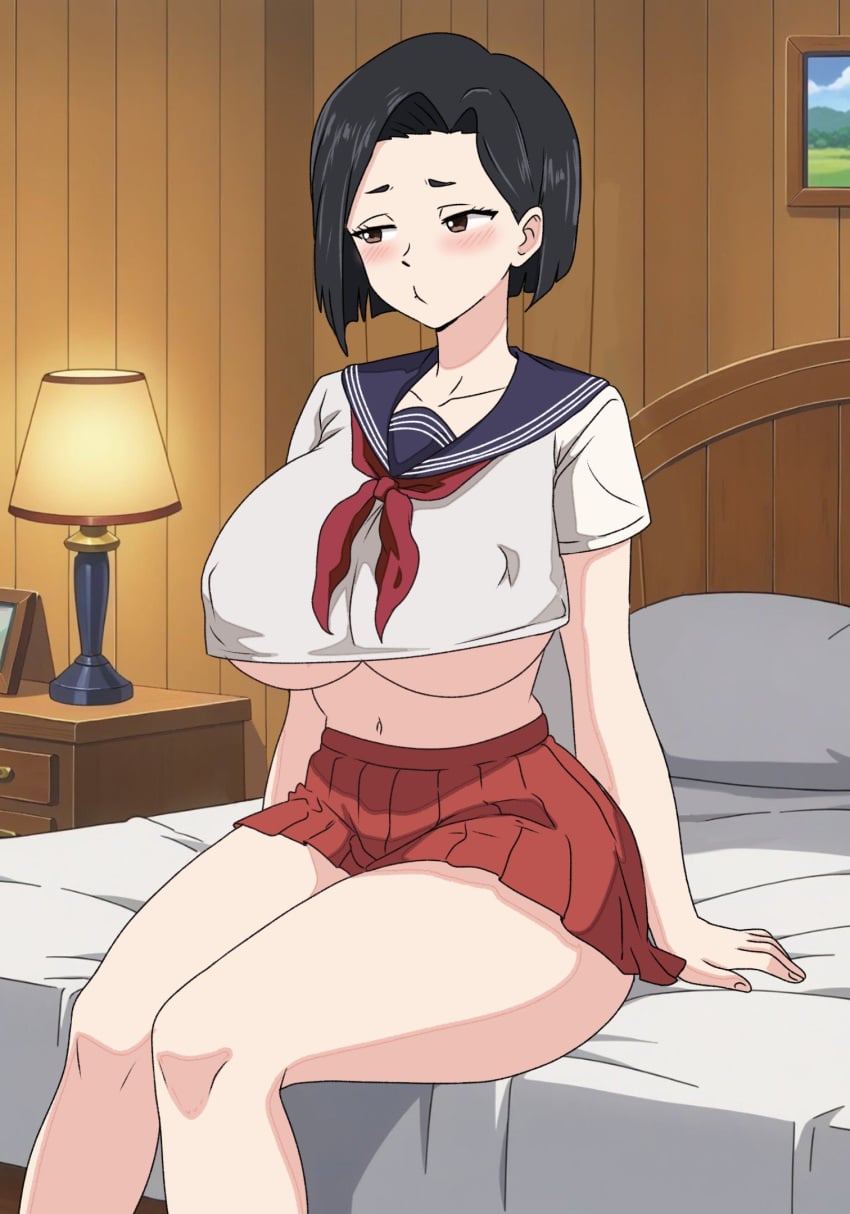 Yamada Sanae (Boku No Kokoro No Yabai Yatsu) Rule 34 Image