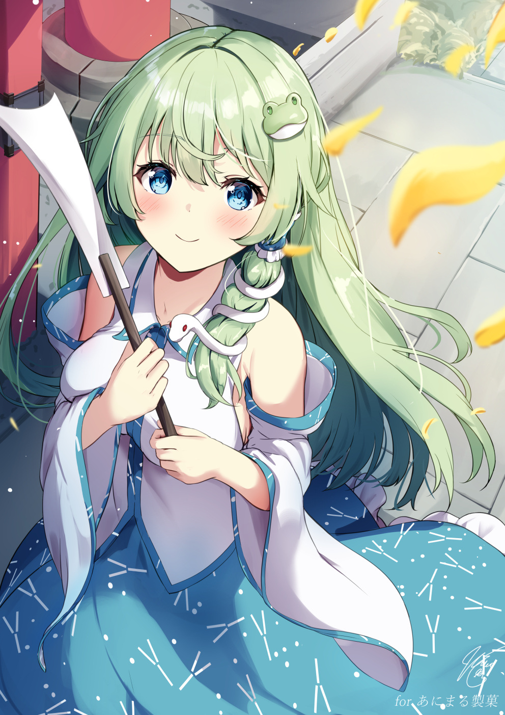 Kochiya Sanae (Touhou) Rule 34 Image