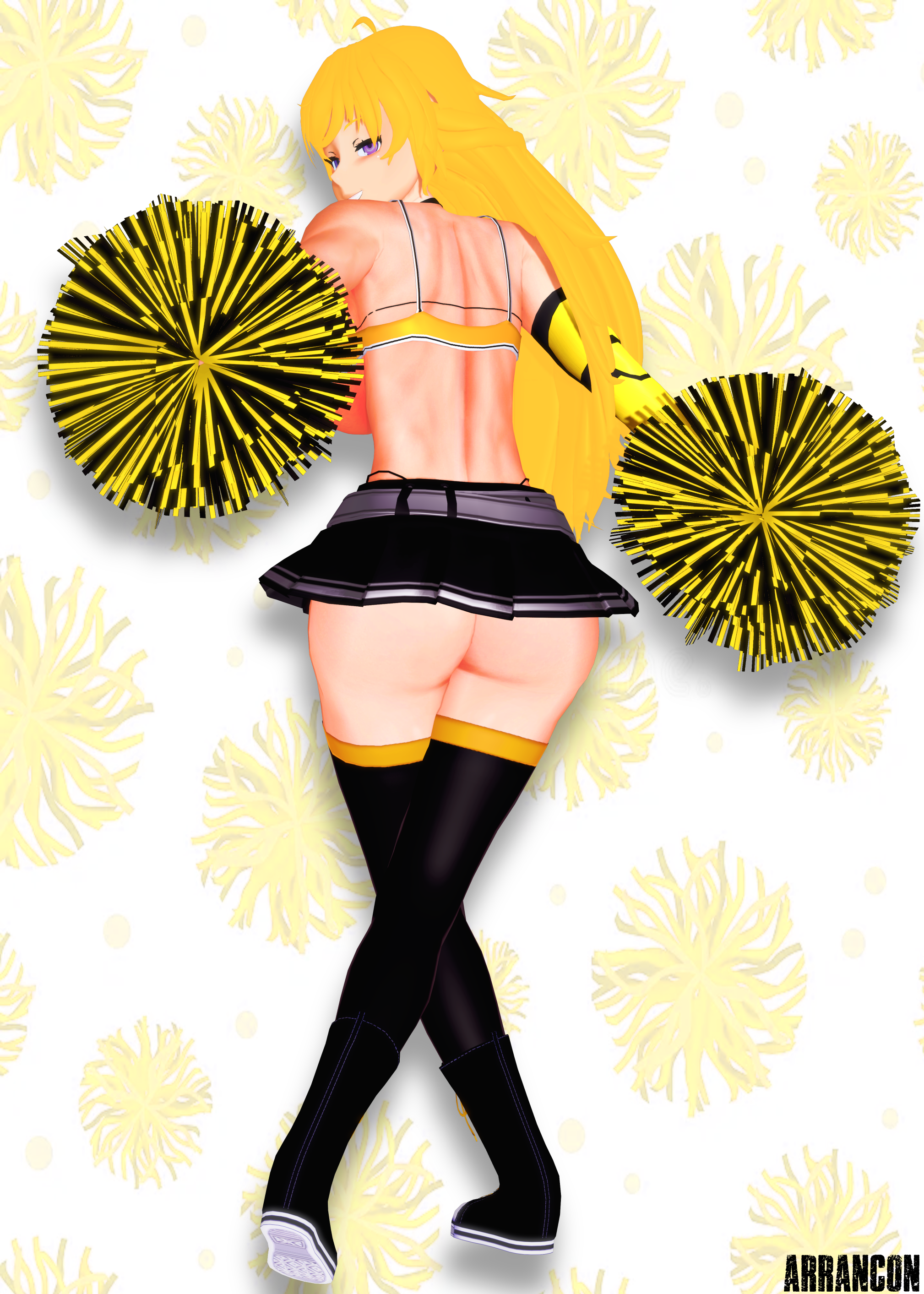 Yang Xiao Long (Rwby) Rule 34 Image