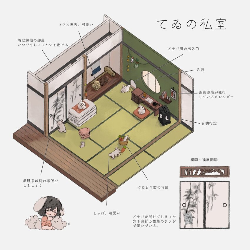 Inaba Tewi (Kine) Rule 34 Image