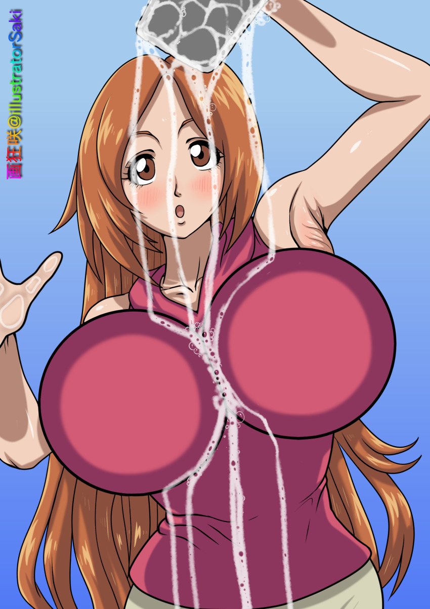 Inoue Orihime (Bleach) Rule 34 Image