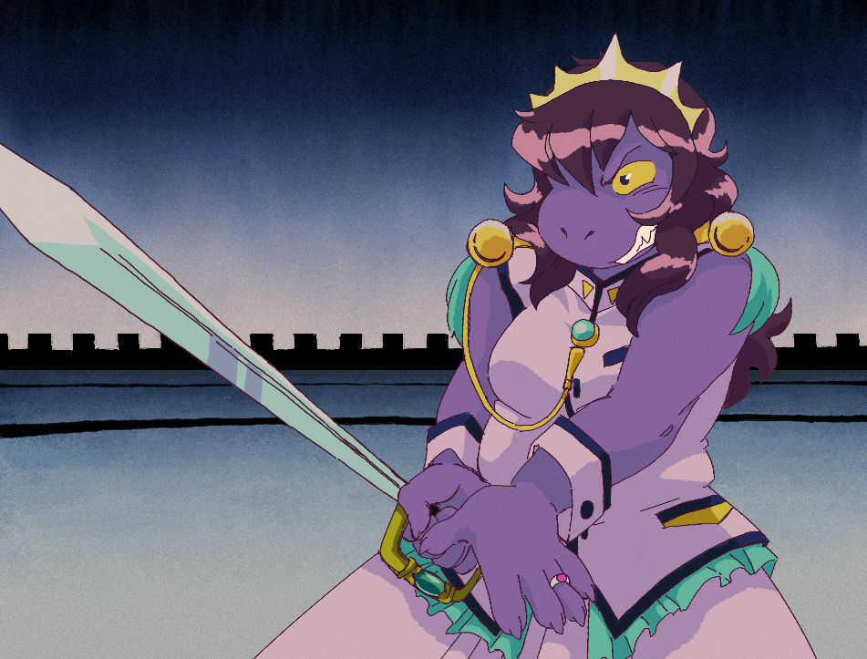 Susie (Deltarune) Rule 34 Image