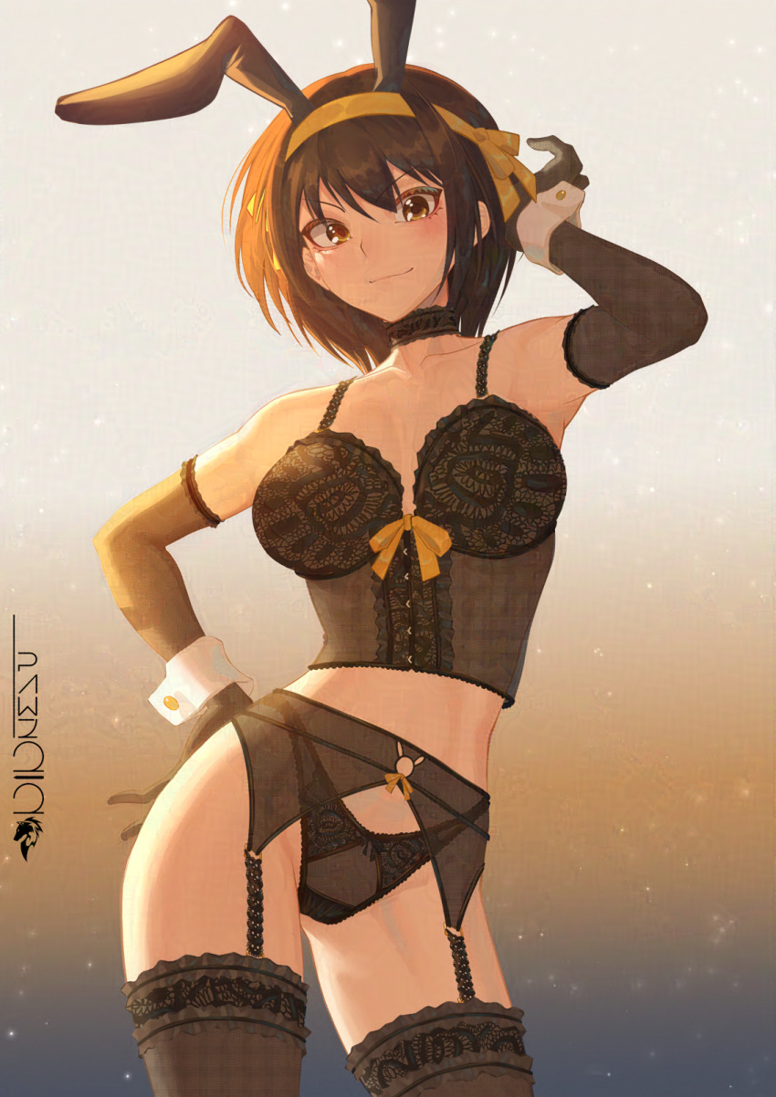 Suzumiya Haruhi (Suzumiya Haruhi No Yuuutsu) Rule 34 Image