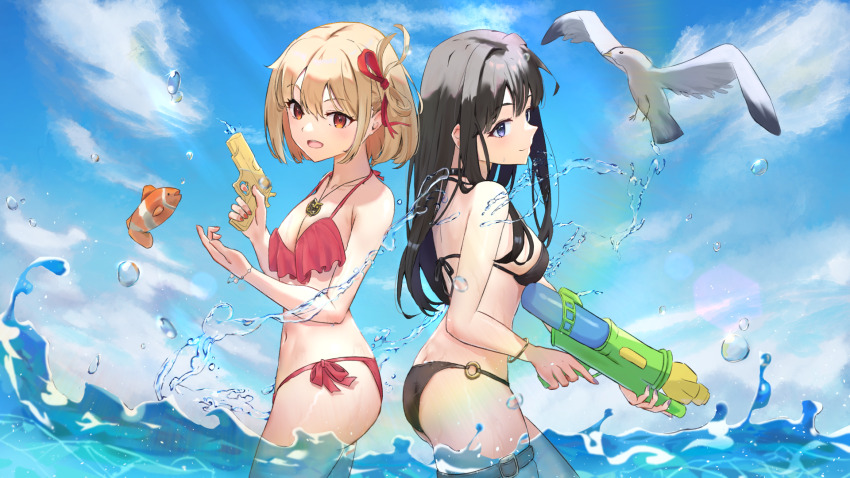 Inoue Takina (Lycoris Recoil) Rule 34 Image