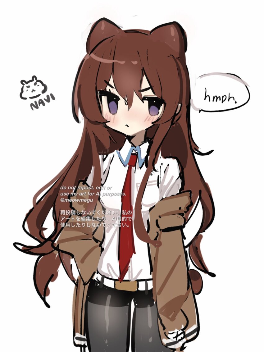 Makise Kurisu (Steins;Gate) Rule 34 Image