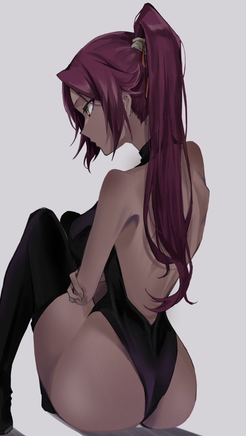 Shihouin Yoruichi (Bleach) Rule 34 Image
