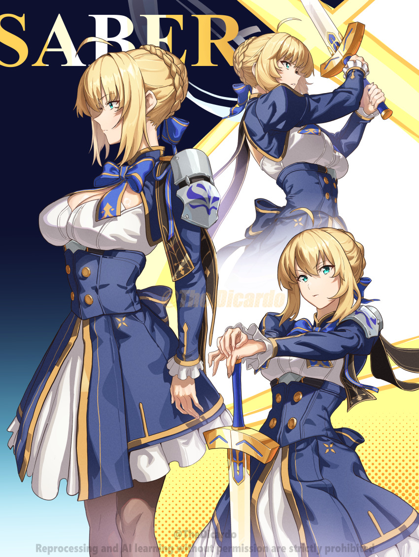 Artoria Pendragon (Fate) Rule 34 Image