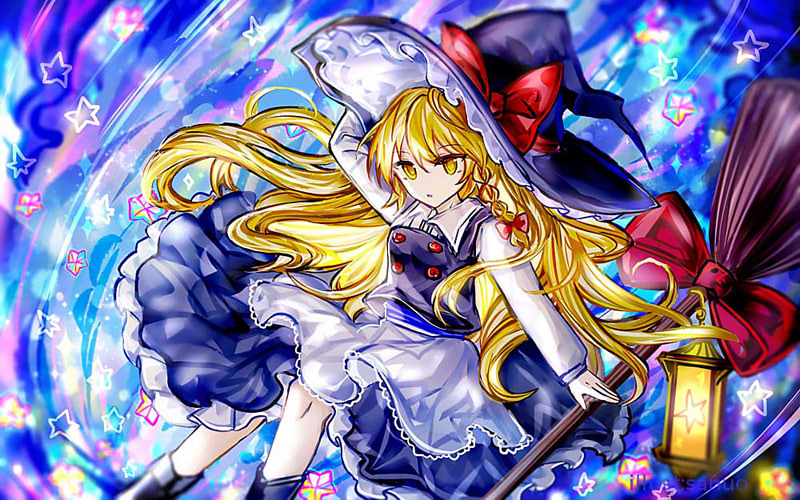 Kirisame Marisa (Touhou) Rule 34 Image