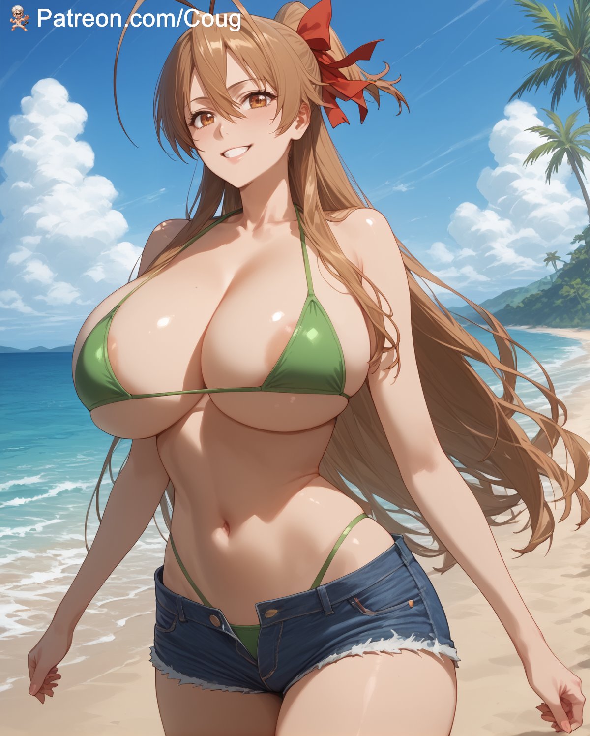 Rei Miyamoto (Highschool Of The Dead) Rule 34 Image