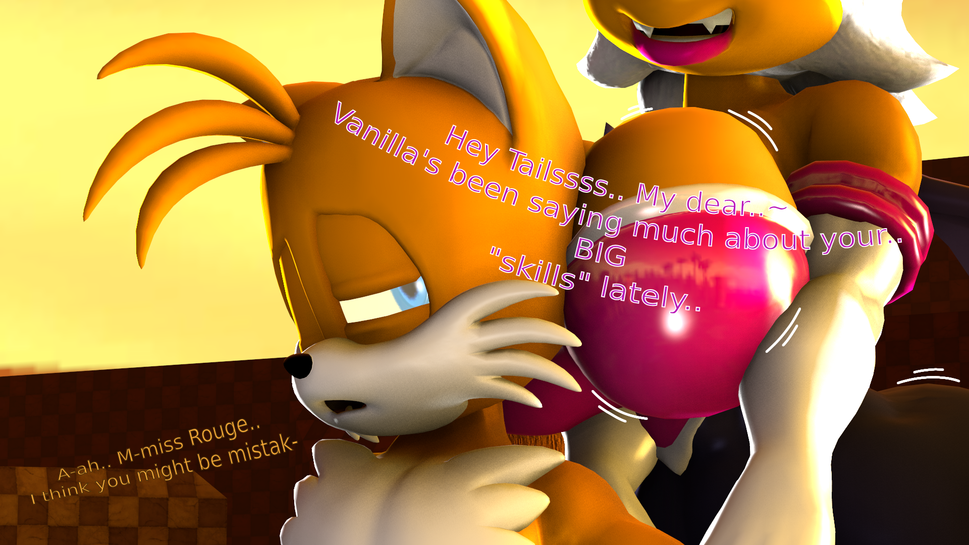Rouge The Bat (Sega) Rule 34 Image