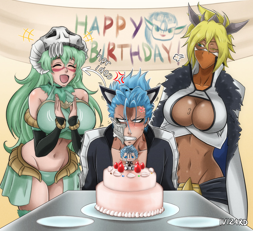 Grimmjow Jaegerjaquez (Bleach) Rule 34 Image