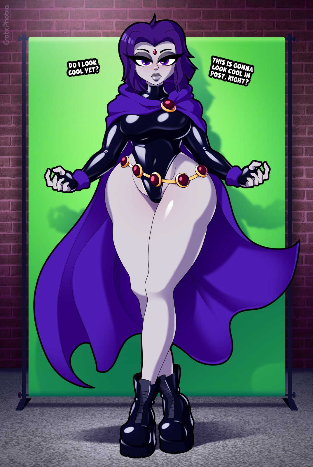Raven (Dc) Rule 34 Image