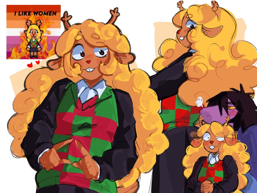 Noelle Holiday (Deltarune) Rule 34 Image