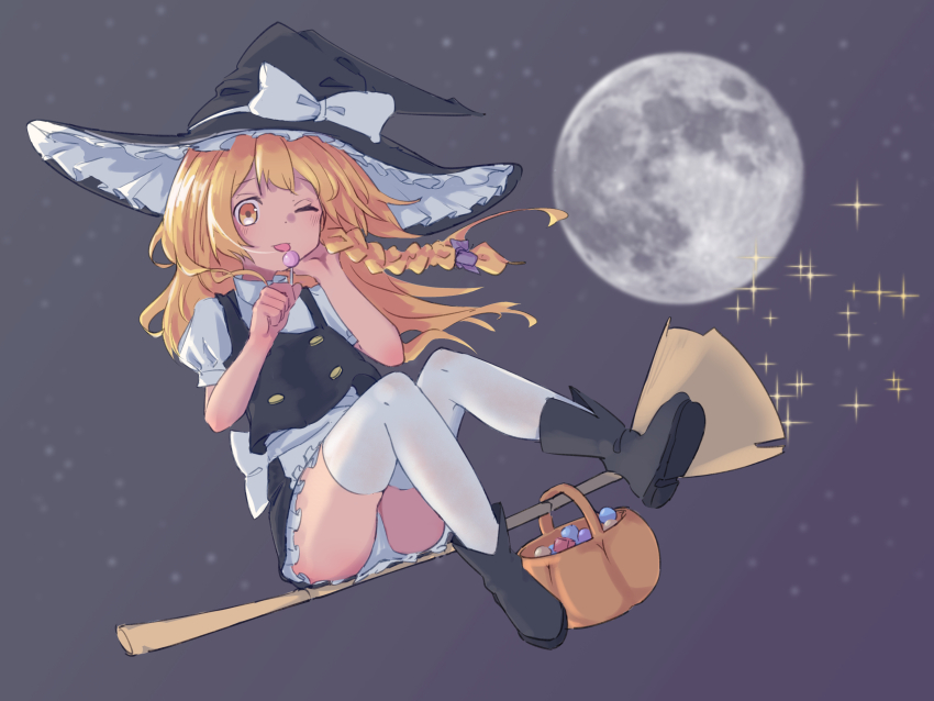 Kirisame Marisa (Touhou) Rule 34 Image