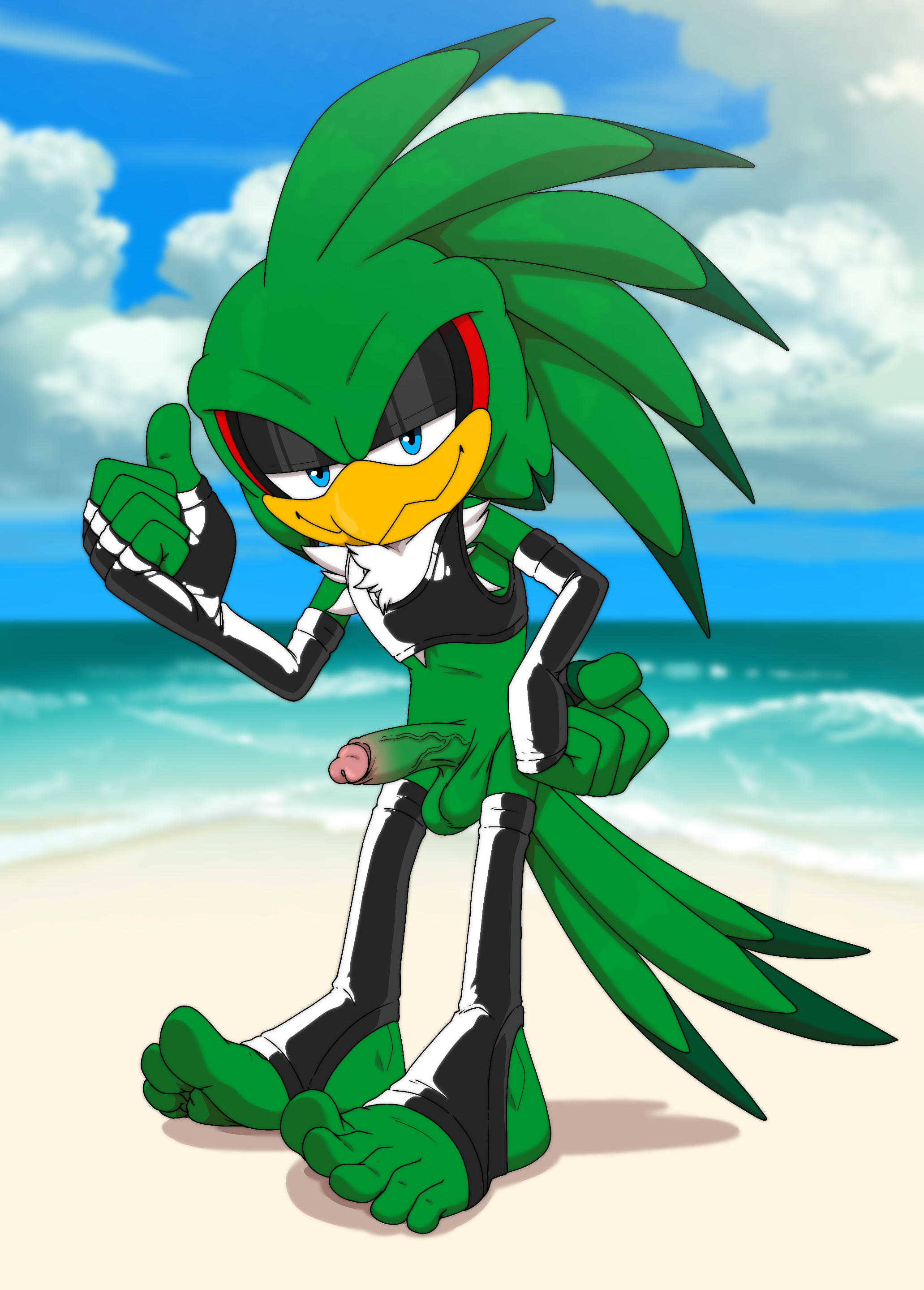 Jet The Hawk (Sega) Rule 34 Image
