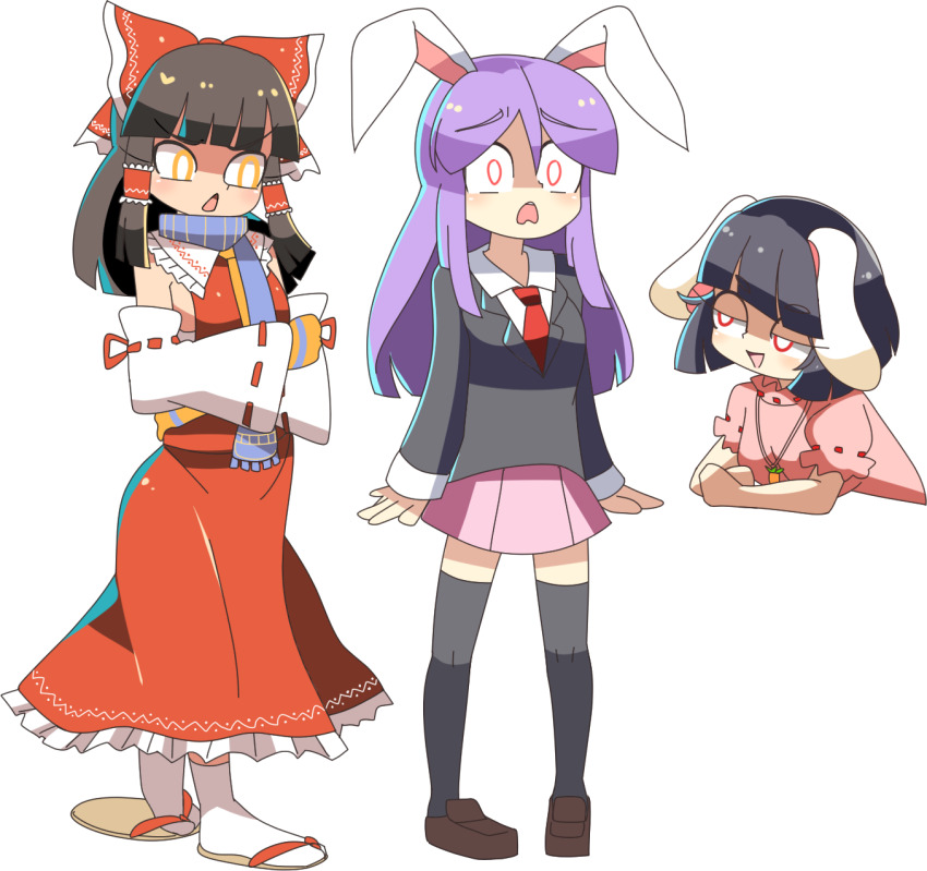 Hakurei Reimu (Cookie (Touhou)) Rule 34 Image