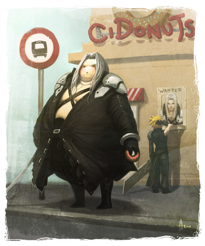 Cloud Strife (Final Fantasy) Rule 34 Image
